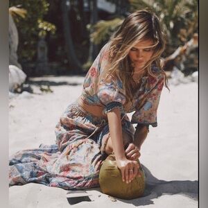 *Spell Seashell Short Sleeve Blouse - Opal - Size Trade Only*